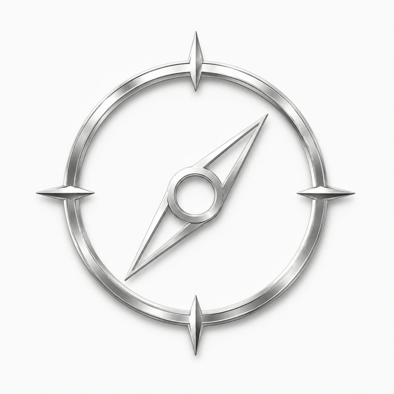 Silver Compass
