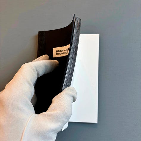 Saint-Martin Bookshop Notebooks, Handmade by Astrid Fieuws, Saint-Martin Bookshop, Bruxelles-Brussel, 2024