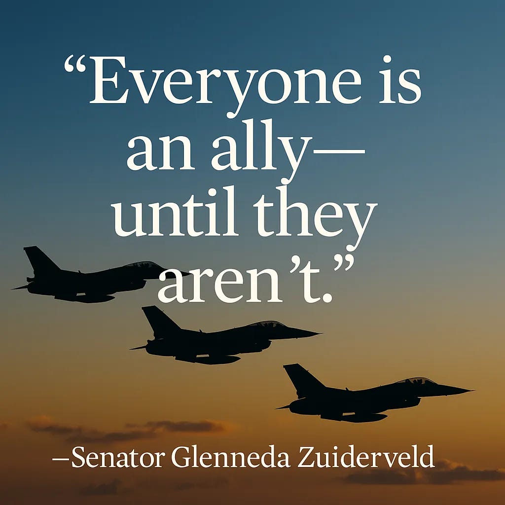 Qatar Military Facility in Mountain Home, Idaho — Everyone Is an Ally—Until They Aren’t.