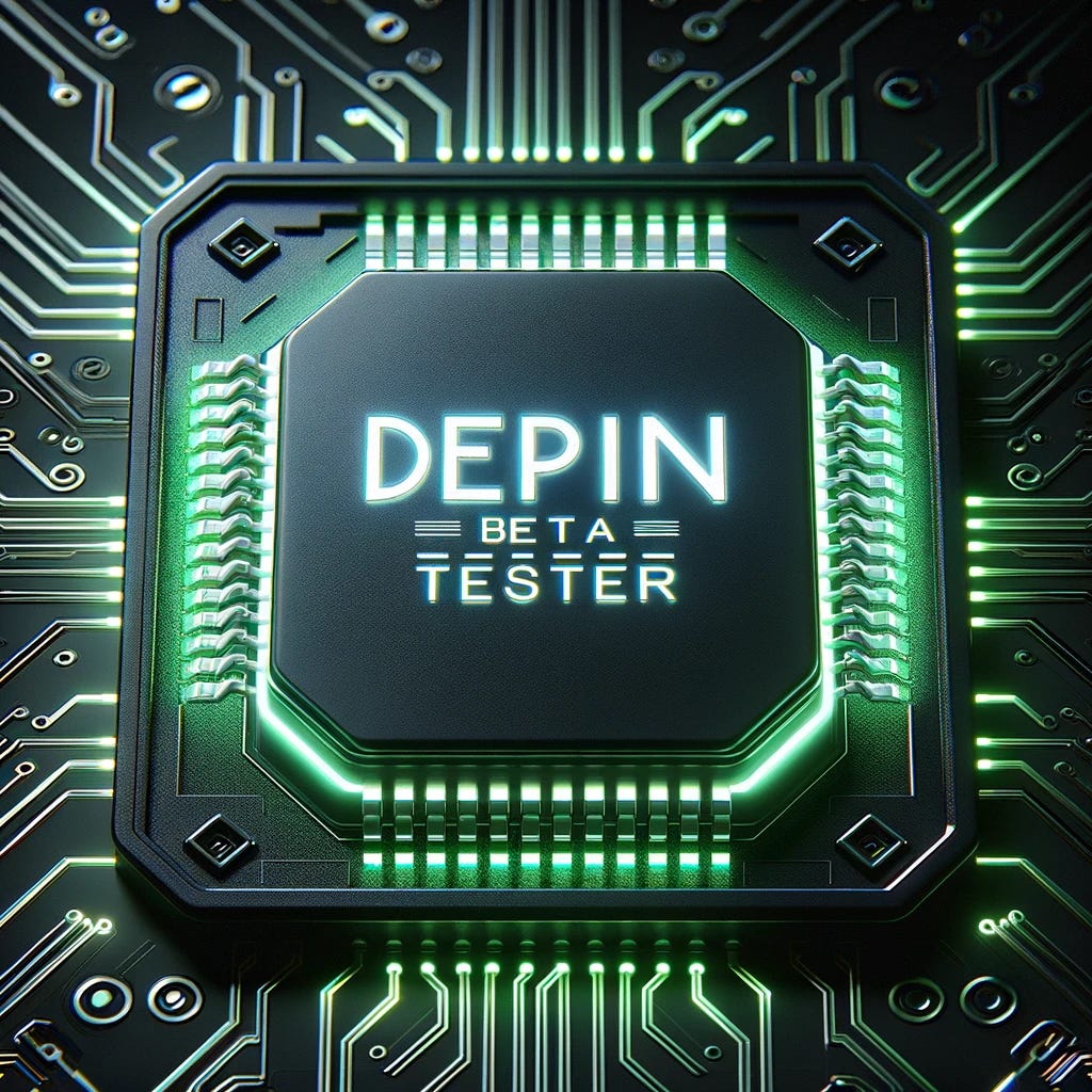 DePIN Beta Tester's Newsletter