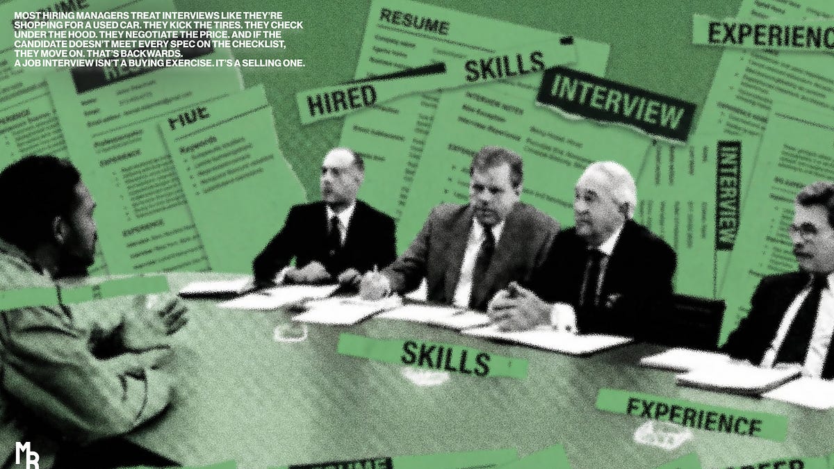 You’re interviewing Backwards - Marc Randolph's Substack
