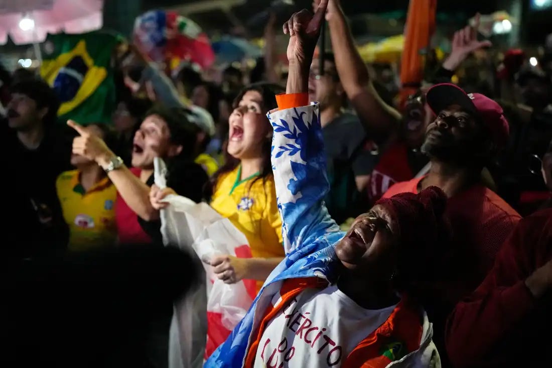 In Stunning victory, Brazil's Lula wins fourth Presidential term : NPR In Stunning victory, Brazil's Lula wins fourth Presidential term : NPR
