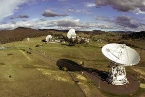 The radio antennas of the NASA’s Canberra Deep Space Communications Complex are located near the Australian capital. It’s one of three Deep Space Network complexes around the world that keep the agency in contact with over 40 space missions. The DSN m... Credit: NASA/JPL-Caltech
