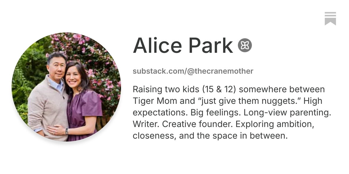 Alice Park | Substack