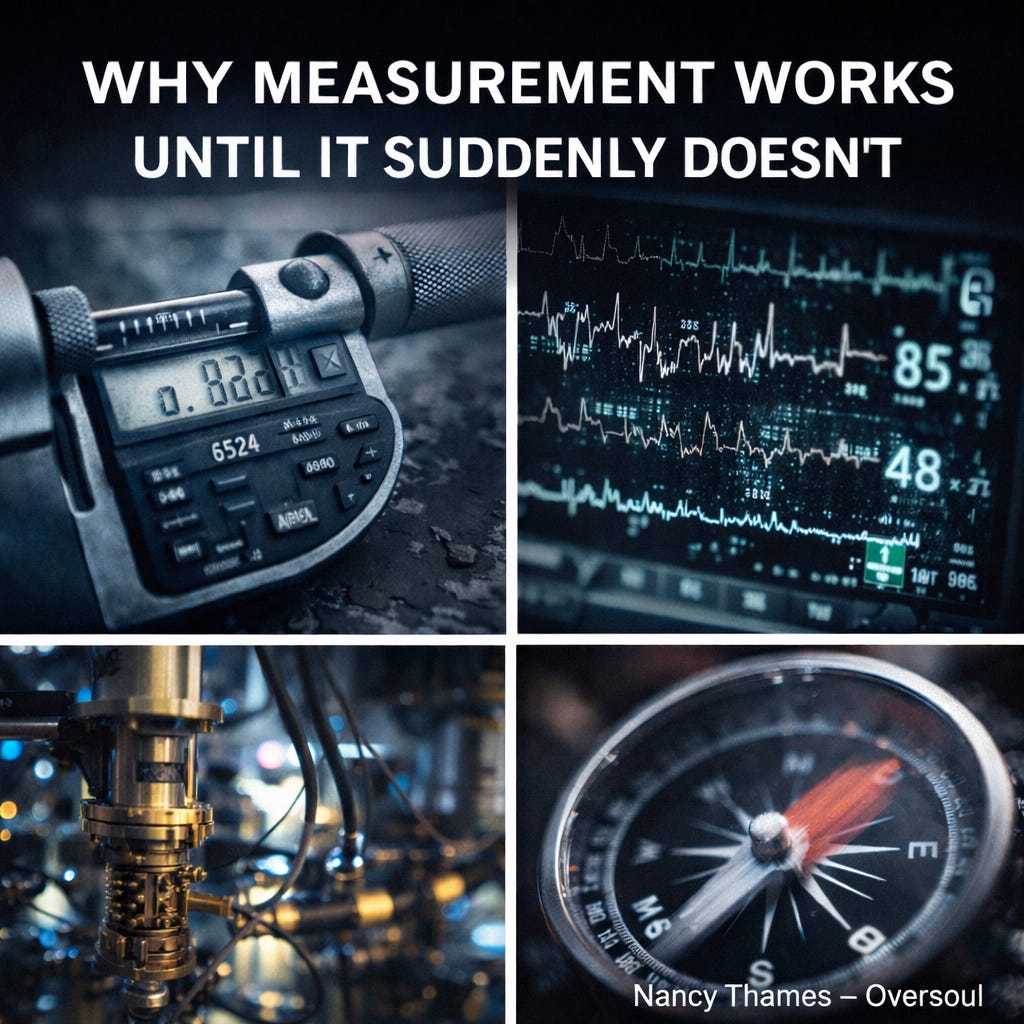 Why Measurement Works Until It Suddenly Doesn’t