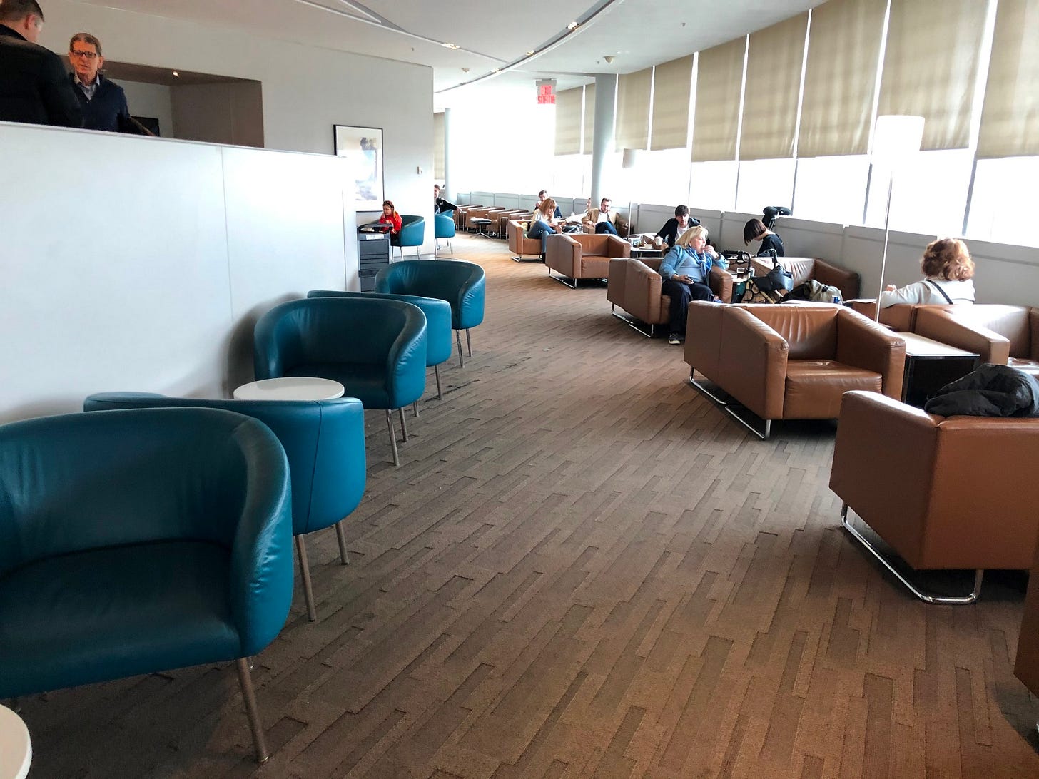 Toronto YYZ Air Canada Maple Leaf Transborder lounge
