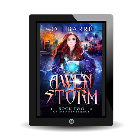 book covers for the Awen Prequels and Awen Trilogy