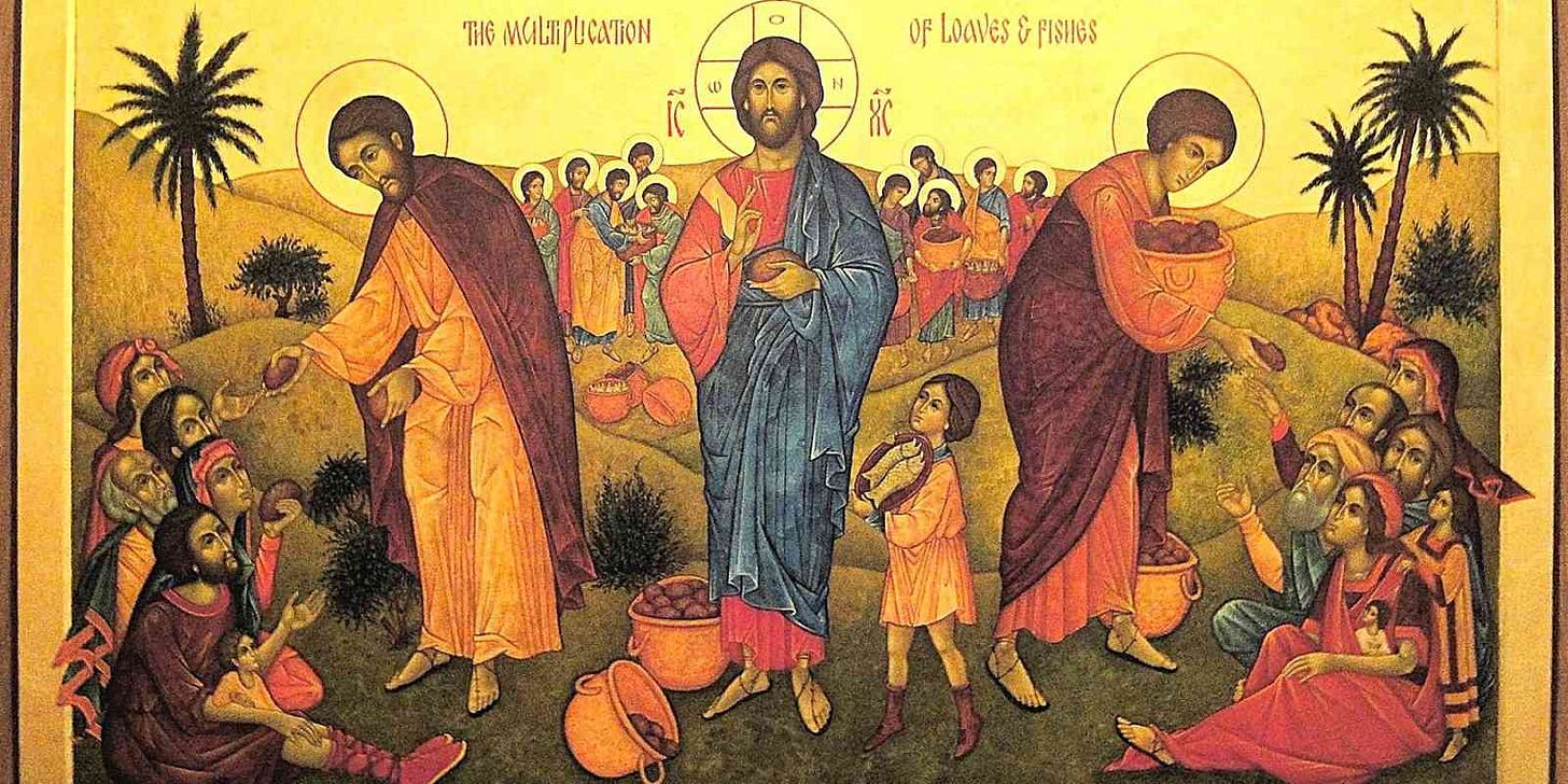 This Sunday, Jesus Shows Us the Multiplying Effect of Our Love – Benedictine College Media & Culture This Sunday, Jesus Shows Us the Multiplying Effect of Our Love – Benedictine College Media & Culture