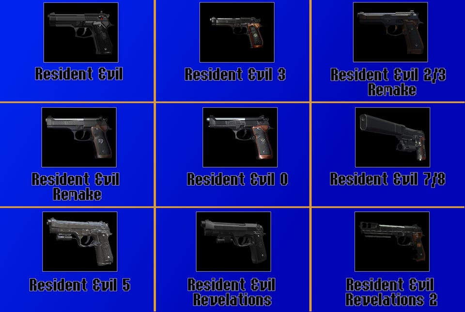 Resident Evil S.T.A.R.S Handgun/Beretta M92FS Evolution (Made by me) : r/ residentevil