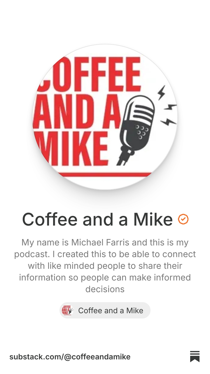 Coffee and a Mike | Substack