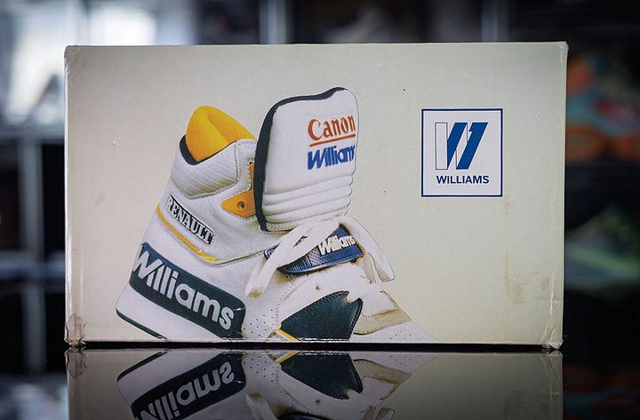 1991 Williams Renault Canon Formula 1 Sneakers