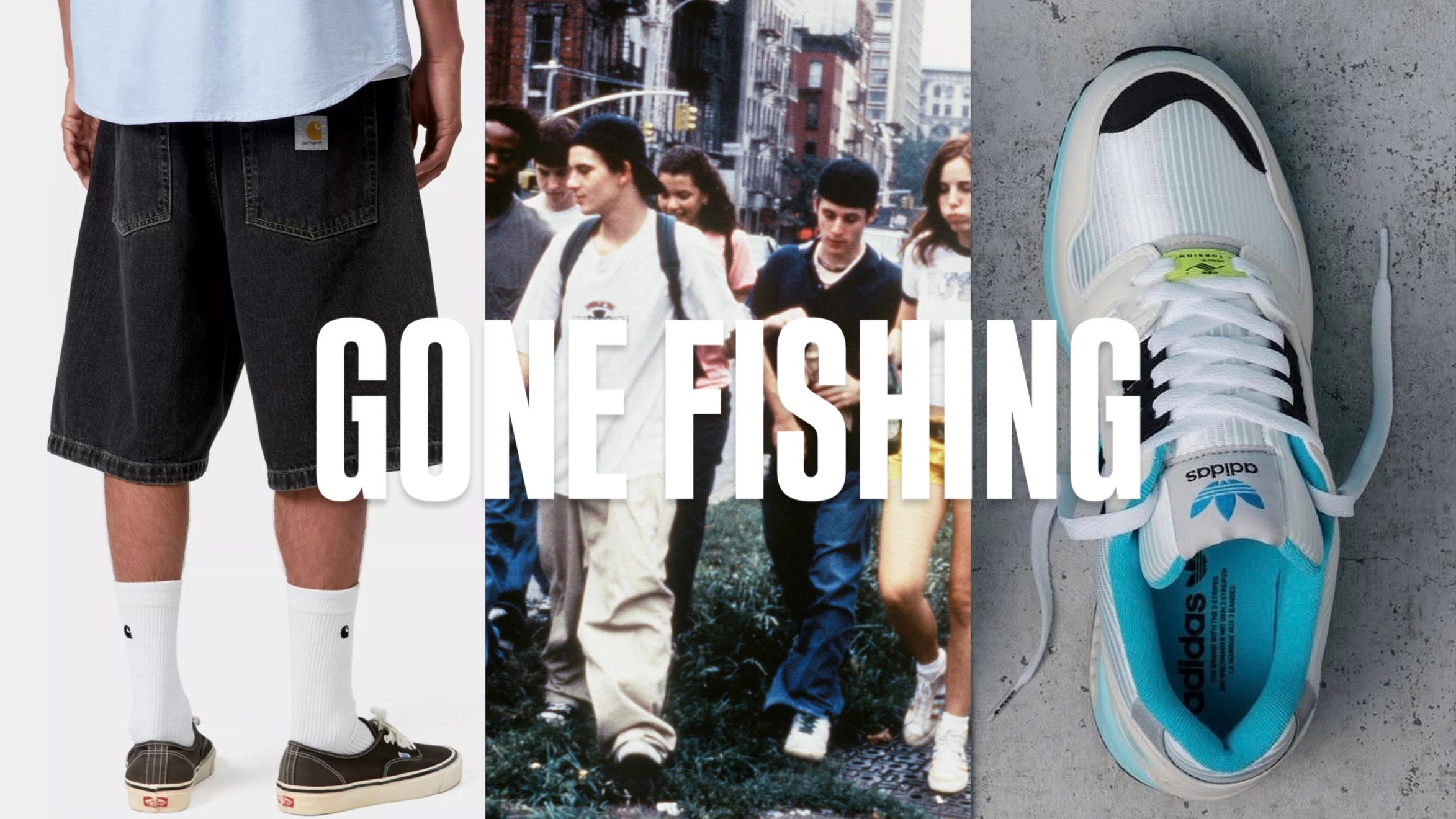 SUMMERTIME & WARDROBE STAPLES, OVERKILL & THE ADIDAS ZX 8000