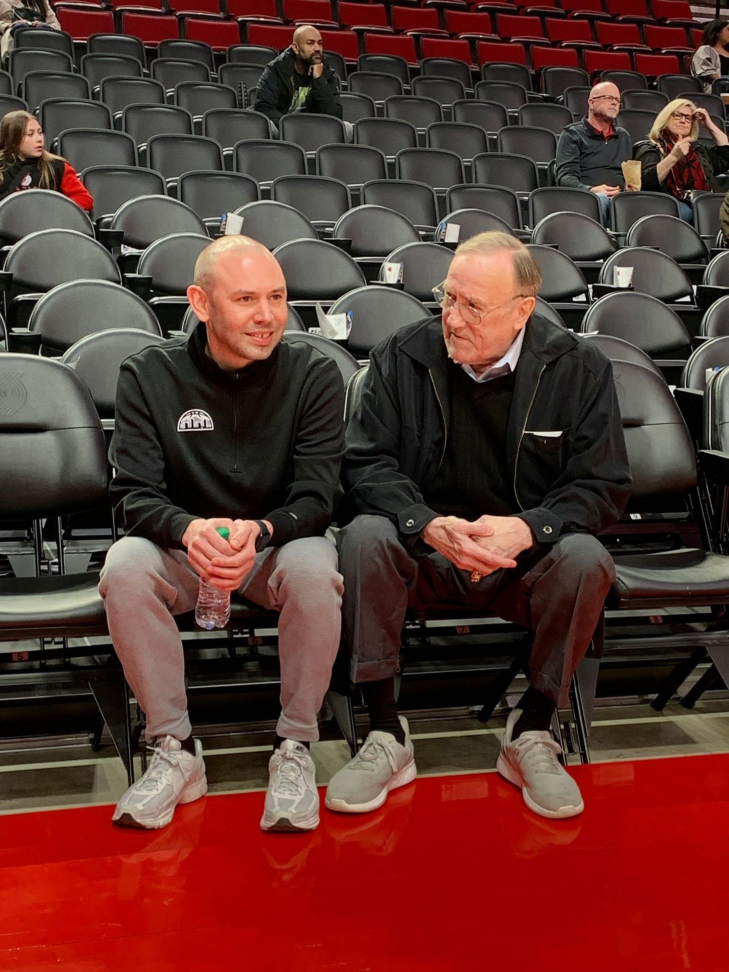 AltitudeTV on X: "Tonight, Rick Adelman, former @trailblazers head coach  and father of @nuggets assistant coach David Adelman, is being recognized  for his accomplishments. In his first season as head coach for