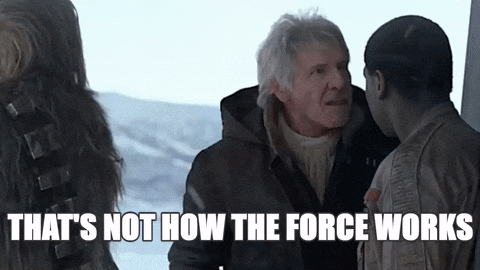 Thats Not How The Force Works GIFs - Get the best GIF on GIPHY