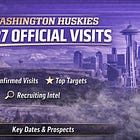 Washington’s Class of 2027 Official Visit Tracker