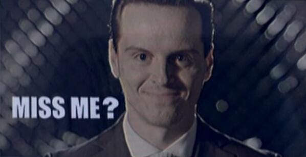 Harold on X: "“@Sherlock_247: "Did you miss me?" #Sherlock ...