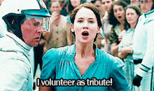I Volunteer As Tribute GIFs | Tenor