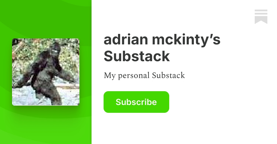 adrian mckinty’s Substack | Substack