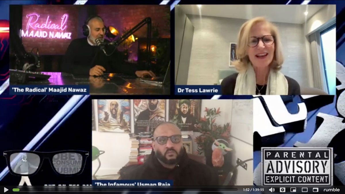 Maajid Nawaz's WARRIOR CREED Podcast with Dr. Tess Lawrie