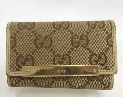 GUCCI GG Canvas 6 Ring Key Case  #36565 - Picture 1 of 21