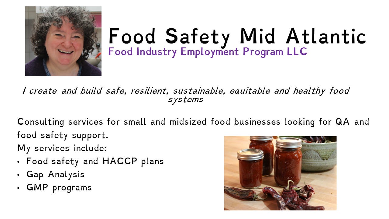 Food Safety Mid Atlantic promotional image.