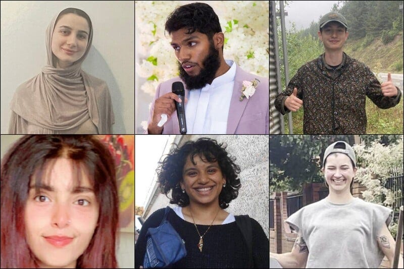 A collage of six people A collage of six people