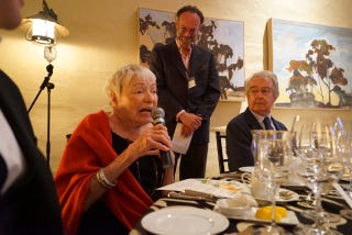Margrit at table Margrit at table