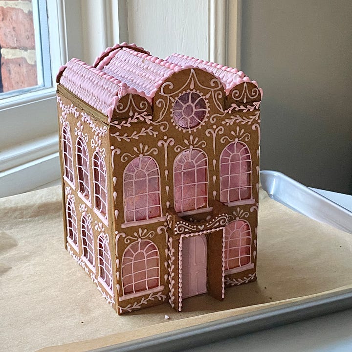2025 Gingerbread House - by Sophie Bamford - All Day Cake
