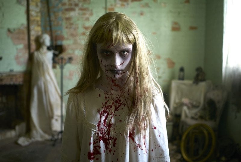 scare campaign creepy blonde girl scare campaign creepy blonde girl