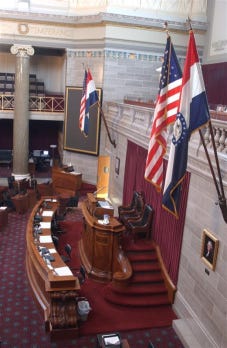 Chamber, Flags