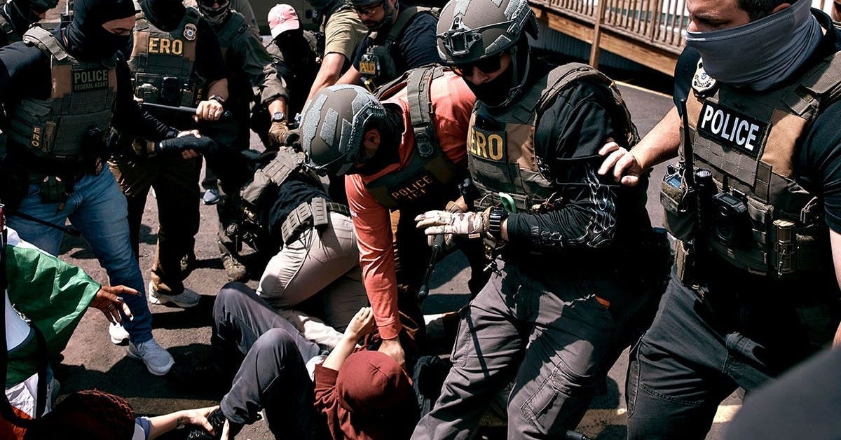 DHS says 2 arrested after anti-ICE agitators assault officers in Newark | Fox News DHS says 2 arrested after anti-ICE agitators assault officers in Newark | Fox News