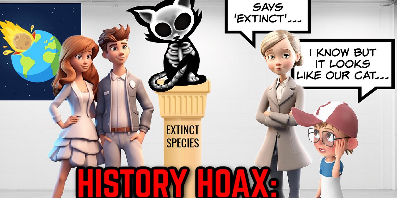 History Hoax: BONE FRAUD - Are Dinosaur Bones Actually From Species of Living Animals? 