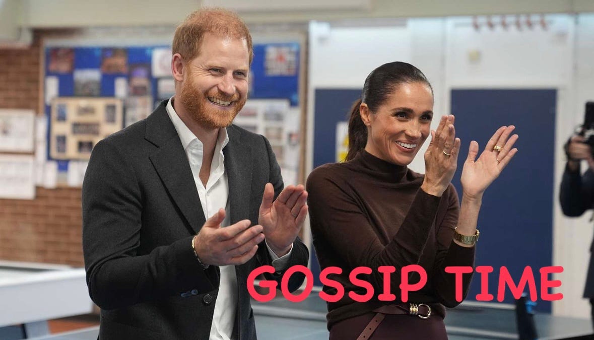 Meghan and Harry and Kate and Will