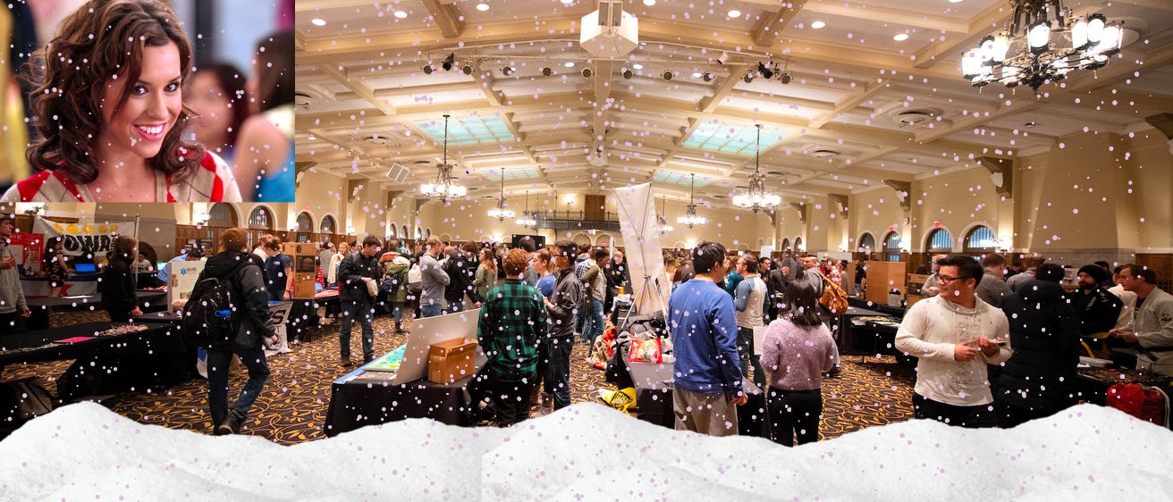 winter engagement fair