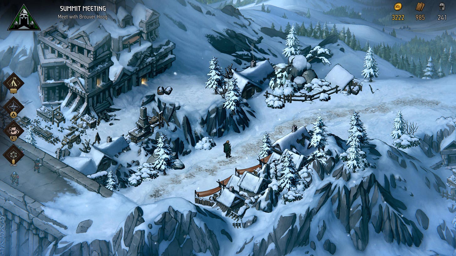 Ένας χάρτης στο Thronebreaker: The Witcher Tales Ένας χάρτης στο Thronebreaker: The Witcher Tales