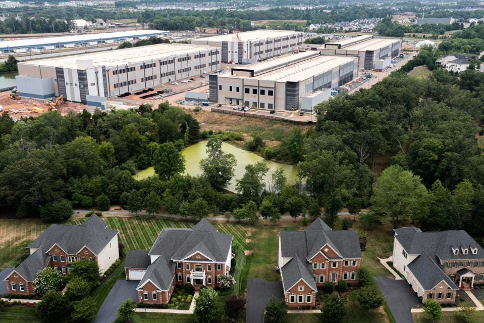 Major Cluster Of Data Centers Inhabit Northern Virginia Major Cluster Of Data Centers Inhabit Northern Virginia