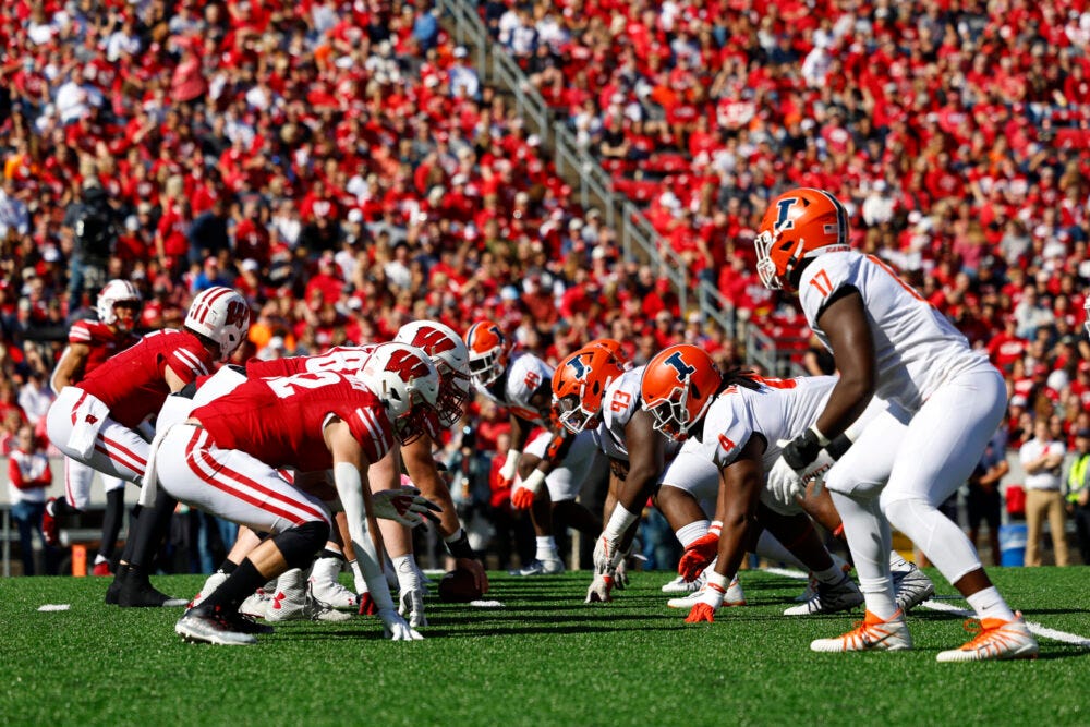 Wisconsin Badgers football vs. Illinois