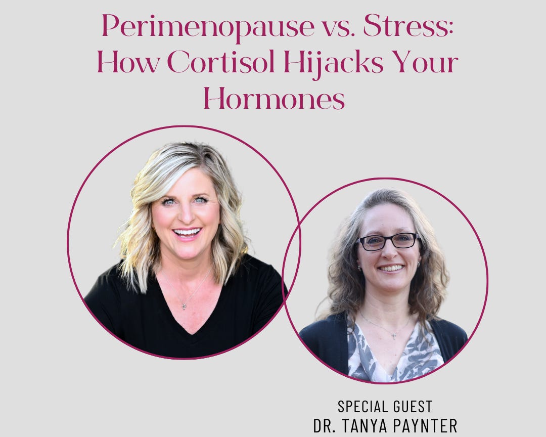 Ep 83. Perimenopause vs. Stress: How Cortisol Hijacks Your Hormones ...