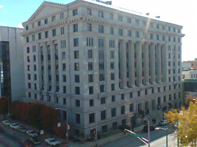 Atlanta's Fulton County Courthouse in 2011 Atlanta's Fulton County Courthouse in 2011