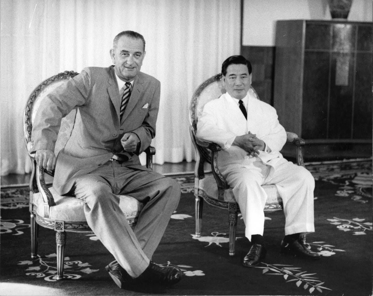 Our Presidents — On May 12, 1961 as part of his far east trip, then...