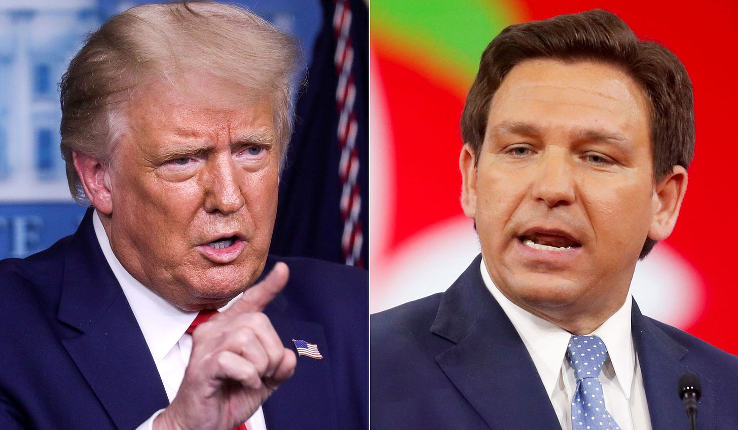 Trump Claim about Saving DeSantis in 2018 Untrue, Former Top DOJ Officials  Says | National Review