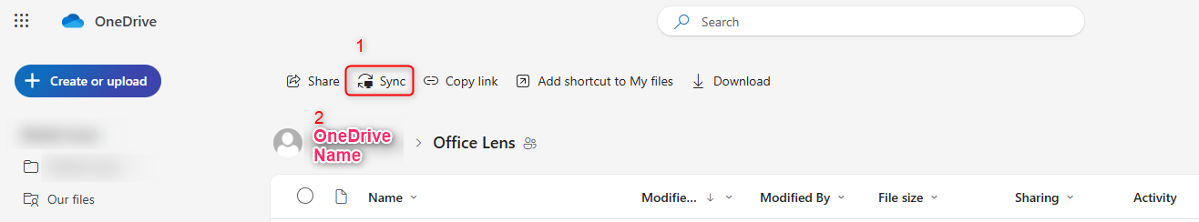 How To - Show Shared OneDrive Folder In Explorer