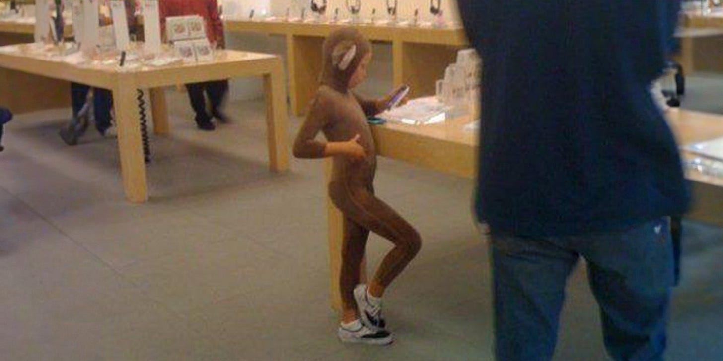Gay Little Monkey At The Apple Store Meme: A History