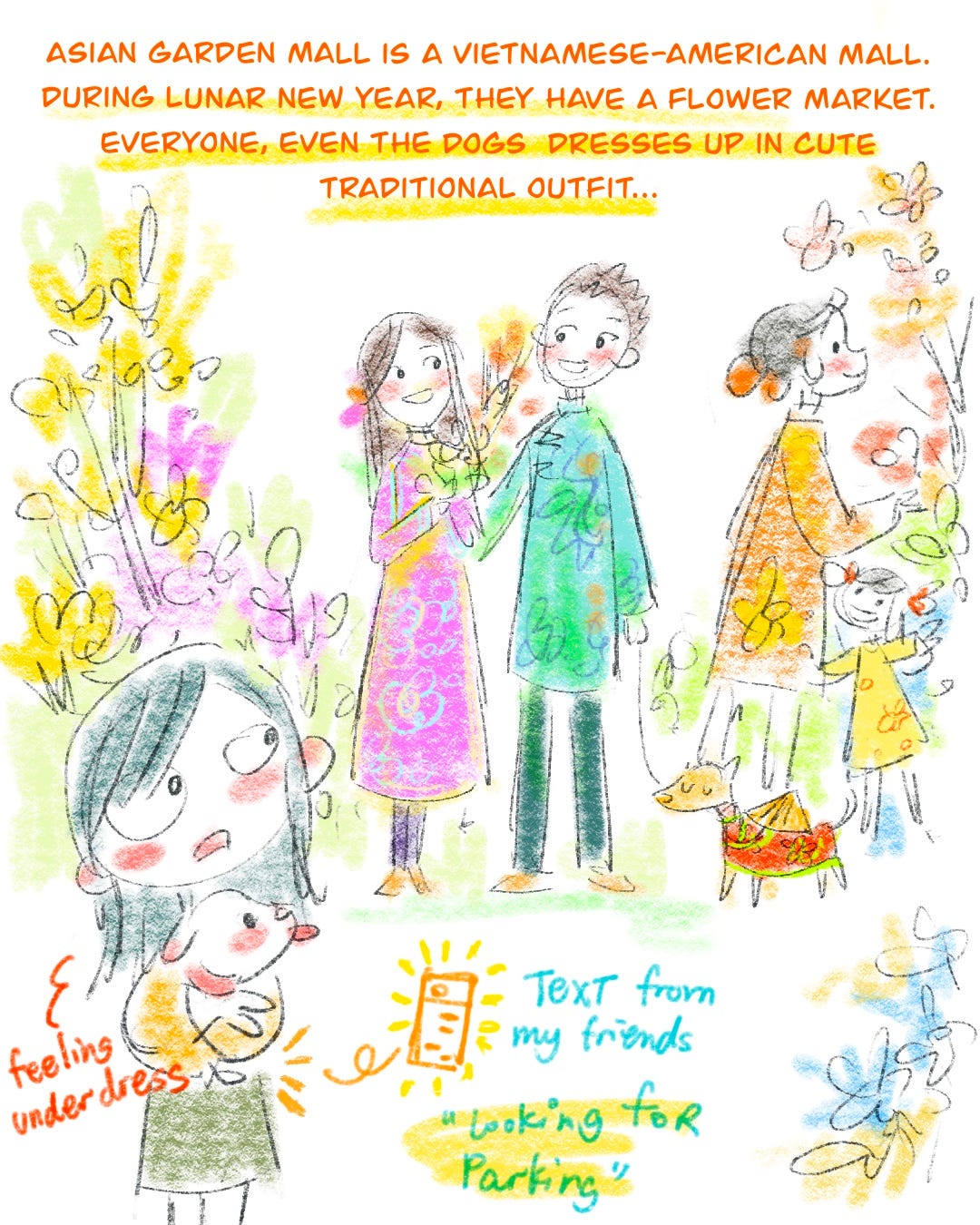 Lion Dances, Lucky Flowers & So Much Food