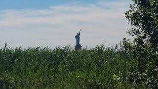 Statue of Liberty from Liberty State Park