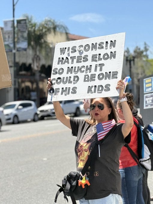 Top 15 Signs at Hands Off Protests - by Ron Filipkowski