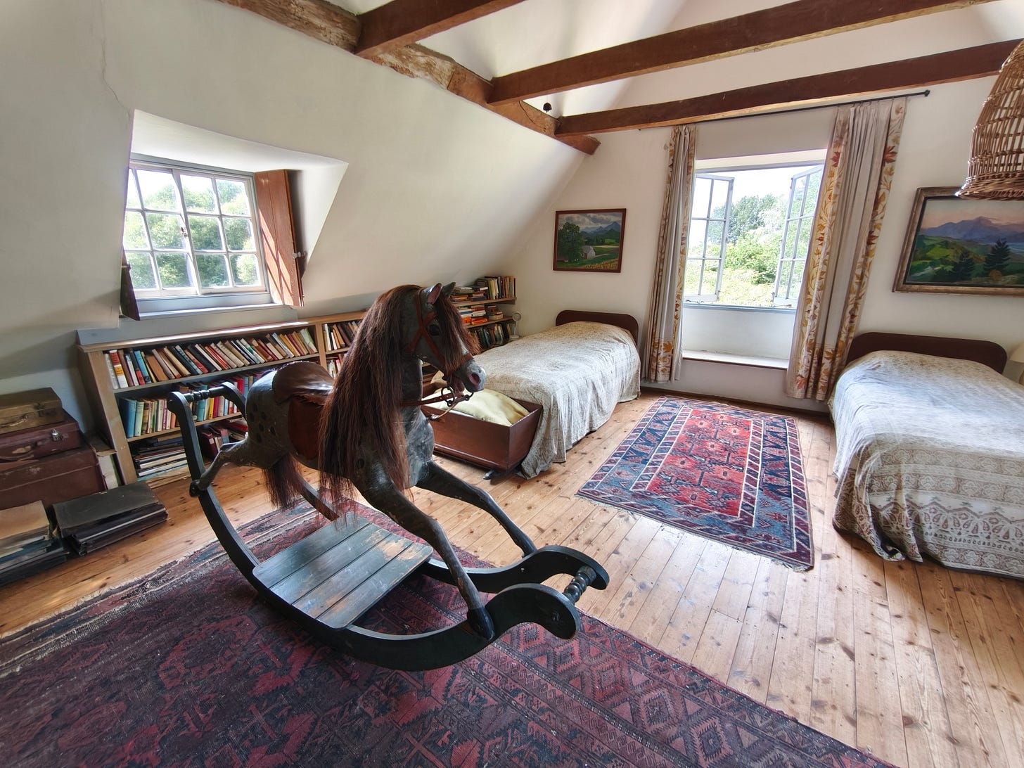 The attic at the Manor at Hemingford Grey