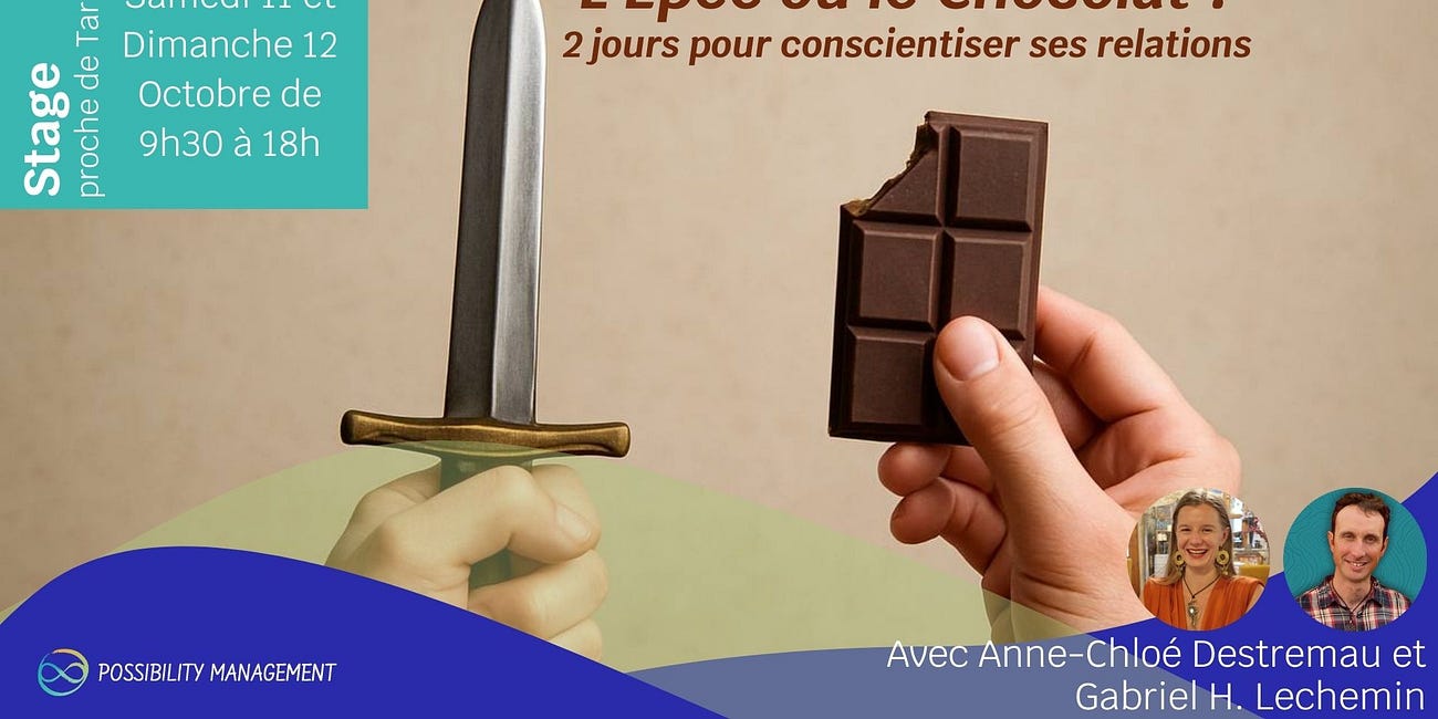 11 et 12.10.2025 L'Épée ou le Chocolat ?