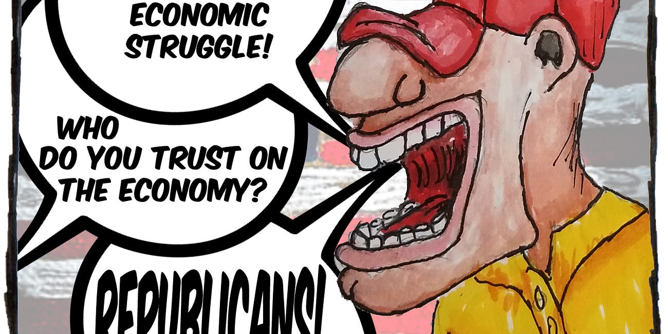 Broke-Ass Ignorant Rural Voters Trust Conservatives on the Economy