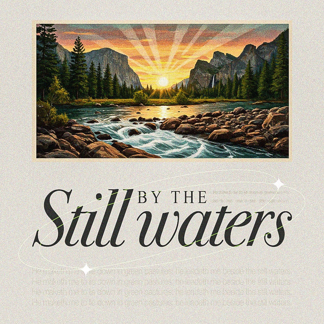 By The Still Waters